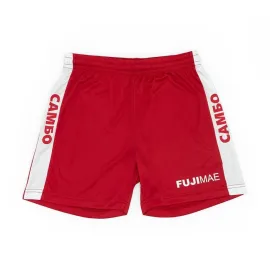 lacitesport.com - Fuji Mae - Short de sambo, Couleur: Rouge, Taille: L