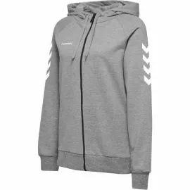 lacitesport.com - Hummel Go Cotton Zip Sweat de handball Homme, Couleur: Gris, Taille: 6 ans