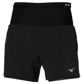 lacitesport.com - Mizuno Multi Pocket Short de running Homme, Couleur: Noir, Taille: 2XL