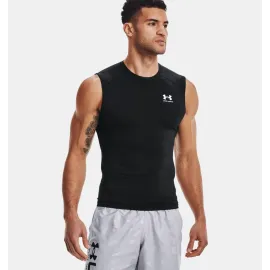 lacitesport.com - Under Armour Lycra Débardeur Homme, Couleur: Noir, Taille: 2XL