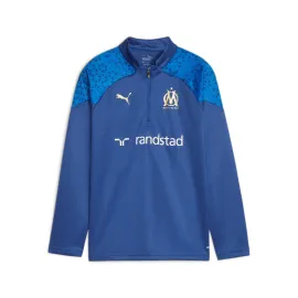 lacitesport.com - Puma OM Sweat training 23/24 Enfant, Couleur: Bleu, Taille: 9/10 ans