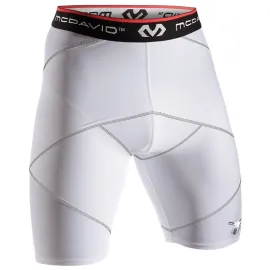 lacitesport.com - McDavid Short Cross Compression Homme, Couleur: Blanc, Taille: S