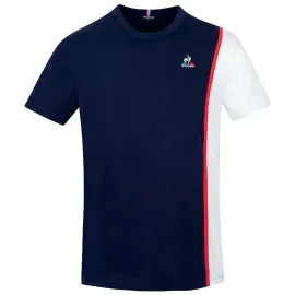 lacitesport.com - Le Coq Sportif Saison 1 Ss N°1 M T-Shirt Homme, Couleur: Bleu, Taille: XS