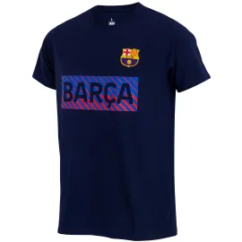 lacitesport.com - T-shirt Barça - Collection officielle FC Barcelone - Homme, Couleur: Bleu, Taille: S