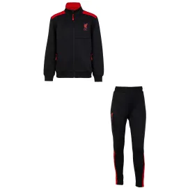 lacitesport.com - Survêtement fit enfant LFC Liverpool F.C. - Collection officielle - Enfant, Couleur: Noir, Taille: 6 ans