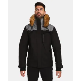 lacitesport.com - Veste d'hiver pour homme Kilpi ALPHA-M, Couleur: Noir, Taille: 3XL