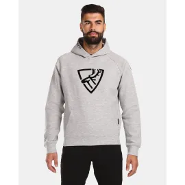 lacitesport.com - Sweat à capuche en coton pour homme Kilpi FJELA-M, Couleur: Gris, Taille: 3XL