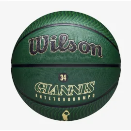 lacitesport.com - Ballon NBA Player Icon Wilson - Giánnis Antetokoúnmpo, Taille: T7