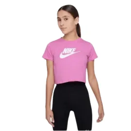 lacitesport.com - Nike Sportswear Futura Crop T-shirt Enfant, Couleur: Rose, Taille: M (enfant)