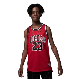 lacitesport.com - Jordan 23 Jersey Maillot de basket Enfant, Couleur: Rouge, Taille: 10/12 ans