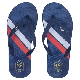 lacitesport.com - Tongs FFF - Collection officielle Equipe de France de Football, Couleur: Bleu, Taille: 37/38