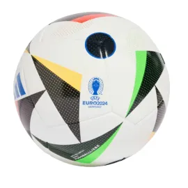 lacitesport.com - Adidas Euro 2024 Training Ballon de foot, Couleur: Blanc, Taille: T5