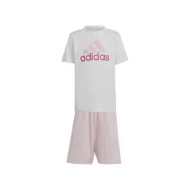 lacitesport.com - Adidas Imprimé Logo Ensemble Enfant, Couleur: Rose, Taille: 4/5 ans