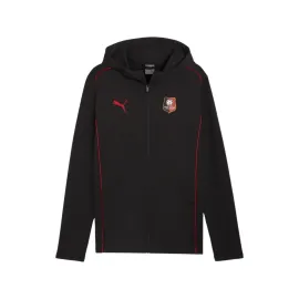 lacitesport.com - Puma Stade Rennais Veste Causal 24/25 Homme, Couleur: Noir, Taille: L