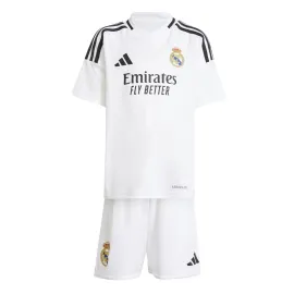 lacitesport.com - Adidas Real Madrid Ensemble Domicile 24/25 Enfant, Couleur: Blanc, Taille: 2/3 ans