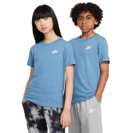 lacitesport.com - Nike EMB Futura T-shirt Enfant, Couleur: Bleu, Taille: M (enfant)