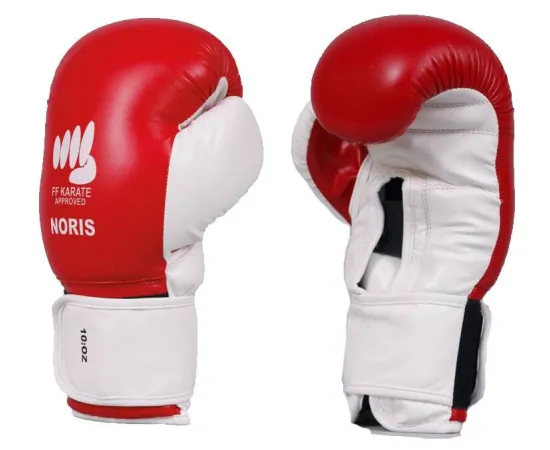 lacitesport.com - Noris Sfjam Gants karaté contact, Couleur: Rouge, Taille: 10oz