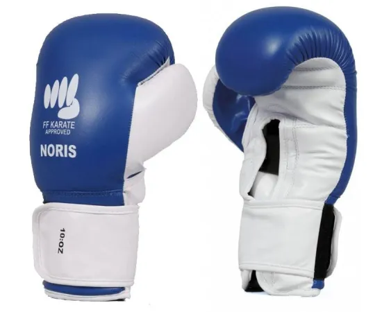 lacitesport.com - Noris Sfjam Gants karaté contact, Couleur: Bleu, Taille: 10oz