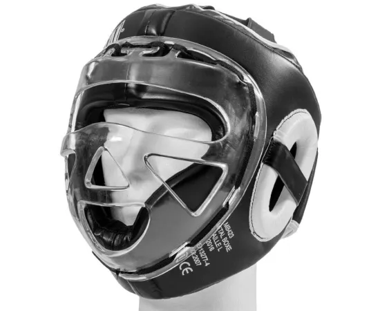 lacitesport.com - Metal Boxe Face Polycarbonate Casque de boxe, Taille: S