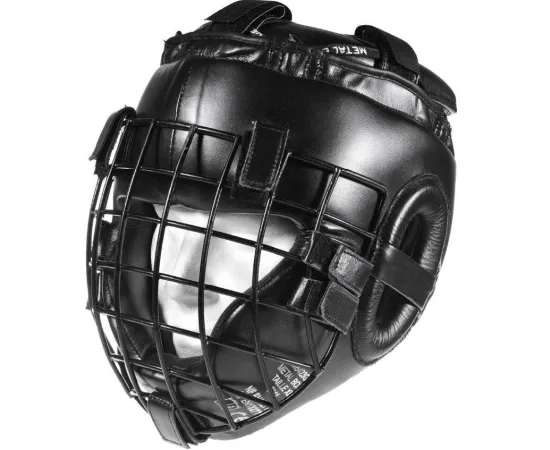 lacitesport.com - Metal Boxe Grille Metal Casque de boxe, Taille: L