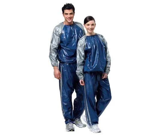 lacitesport.com - Metal Boxe Sauna Suit Combinaison de sudation Adulte, Taille: L