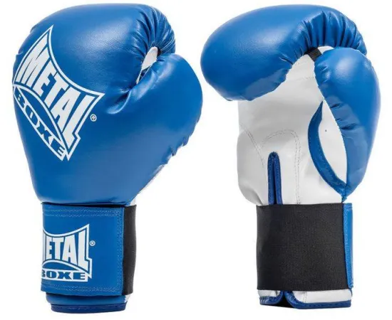 lacitesport.com - Metal Boxe Initiation Gants de boxe Adulte, Couleur: Bleu, Taille: 10oz