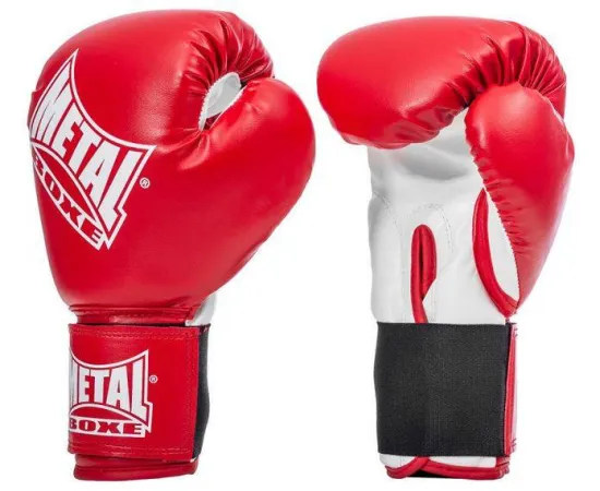 lacitesport.com - Metal Boxe Initiation Gants de boxe Adulte, Couleur: Rouge, Taille: 10oz