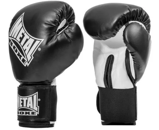 lacitesport.com - Metal Boxe Initiation Noir Gants de boxe Adulte, Taille: 4oz