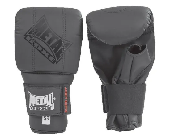 lacitesport.com - Metal Boxe Black Light Gants de sac Adulte, Taille: JR