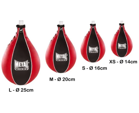 lacitesport.com - Metal Boxe Poire de vitesse, Taille: S