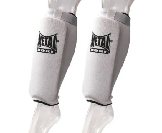 lacitesport.com - Metal Boxe Coton Elast. Protège Tibia, Taille: L