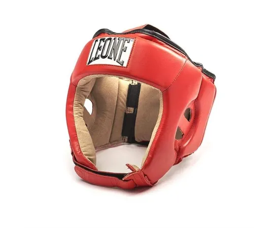 lacitesport.com - Léone 1947 Compétition Casque de boxe, Couleur: Rouge, Taille: S