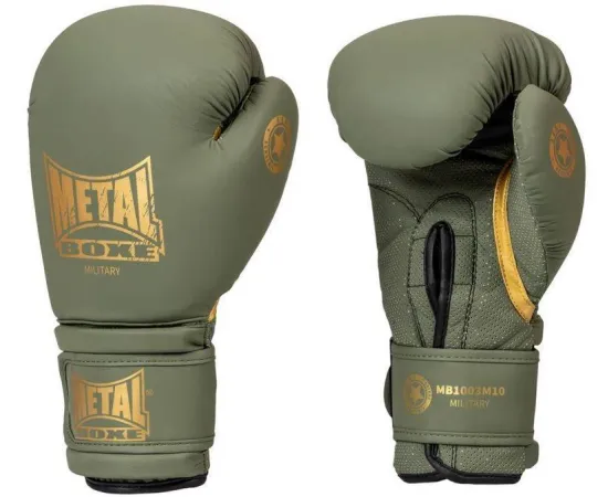 lacitesport.com - Metal Boxe Military Gants de boxe Adulte, Taille: 16oz