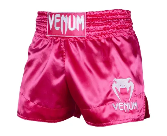 lacitesport.com - Venum Short de Muay Thaï Adulte, Couleur: Rose, Taille: XS