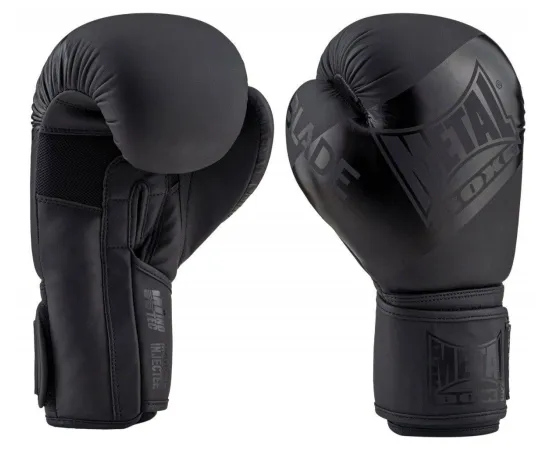 lacitesport.com - Metal Boxe Blade Black is Black Gants de boxe Adulte, Taille: 10oz