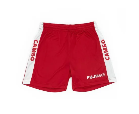 lacitesport.com - Fuji Mae - Short de sambo, Couleur: Rouge, Taille: L