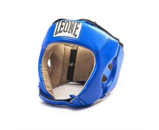 lacitesport.com - Léone 1947 Compétition Casque de boxe, Couleur: Bleu, Taille: M