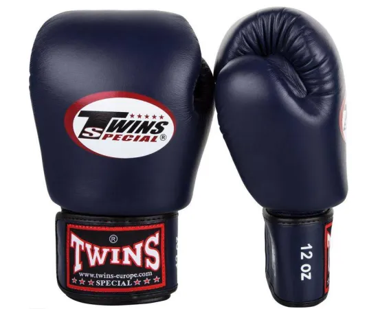 lacitesport.com - Twins BGVL3 Gants de boxe Adulte, Couleur: Bleu Marine, Taille: 14oz