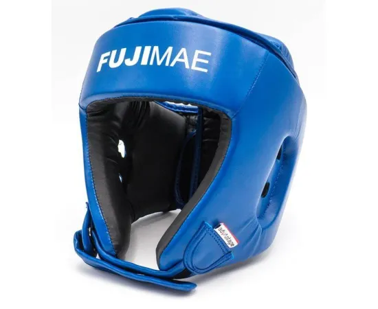 lacitesport.com - Fuji Mae Casque de boxe, Couleur: Bleu, Taille: L