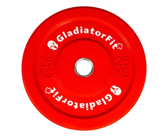 lacitesport.com - GladiatorFit 5 à 25kg Disque olympique, Poids: 25kg