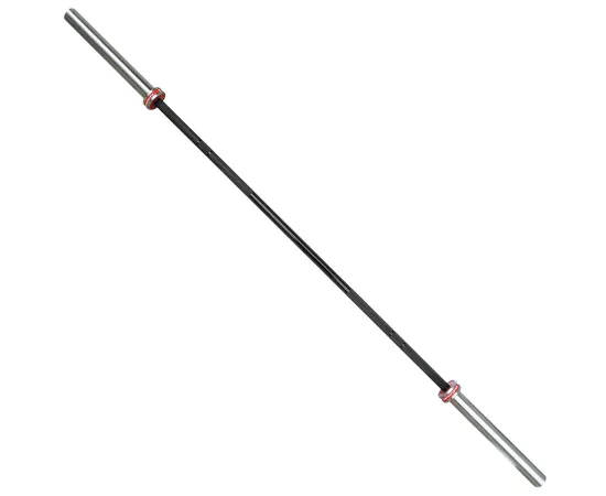 lacitesport.com - Barre musculation en aluminium 220cm alésage 50mm + 2 stop disques | Plusieurs poids, Couleur: Gris, Poids: 20kg