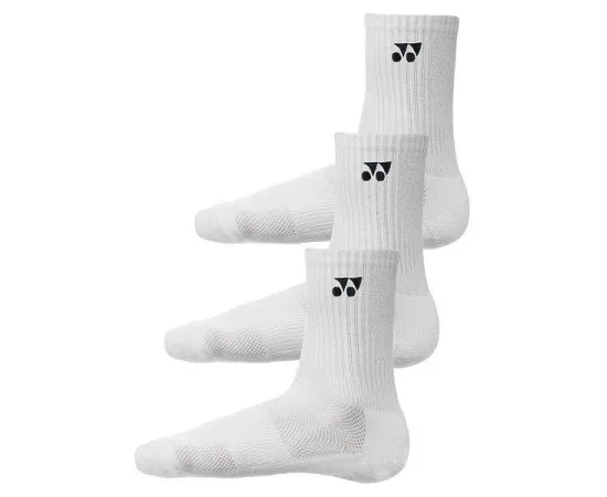 lacitesport.com - Yonex 3P - Chaussettes, Couleur: Blanc, Taille: 44/47