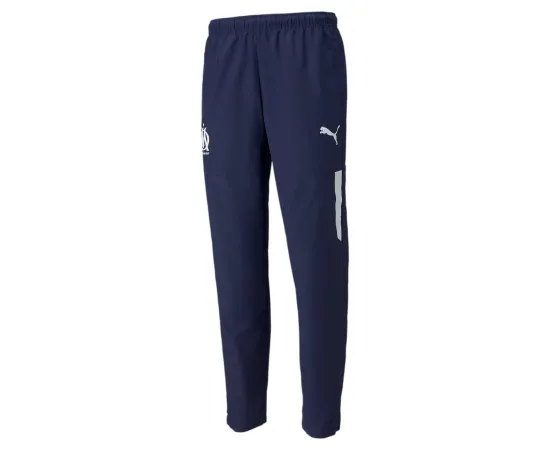 lacitesport.com - Puma OM Pantalon Prematch Woven 2022 Homme, Taille: XS