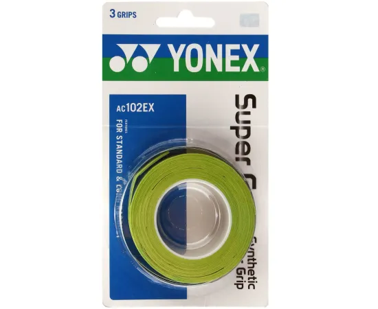 lacitesport.com - Yonex AC102 Surgrips de badminton, Couleur: Vert