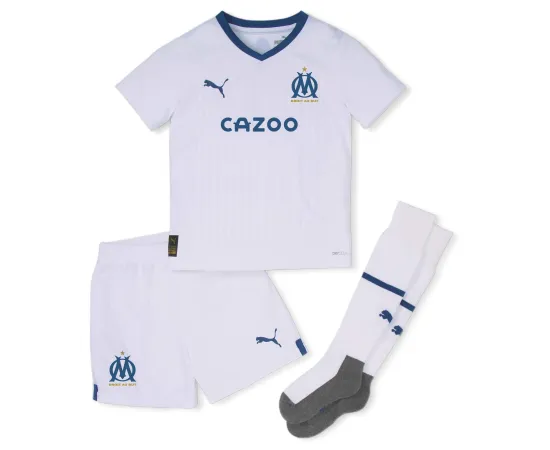 lacitesport.com - Puma OM Minikit Domicile 22/23 Ensemble Enfant, Taille: 2/3 ans