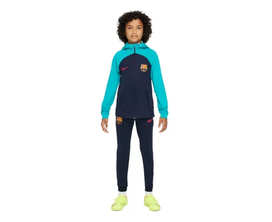 lacitesport.com - Nike FC Barcelone Survêtement Prematch 22/23 Enfant, Couleur: Bleu Marine, Taille: 6/7 ans