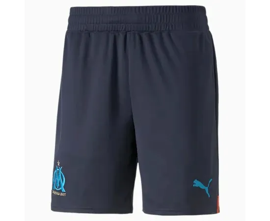 lacitesport.com - Puma OM Short Extérieur 22/23 Homme, Couleur: Bleu Marine, Taille: S