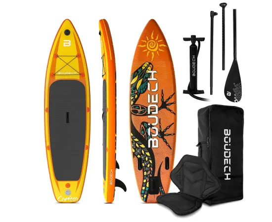 lacitesport.com - Boudech Stand Up Paddle Board Flatwater/Touring 300X75X15 cm - Planche de SUP gonflable