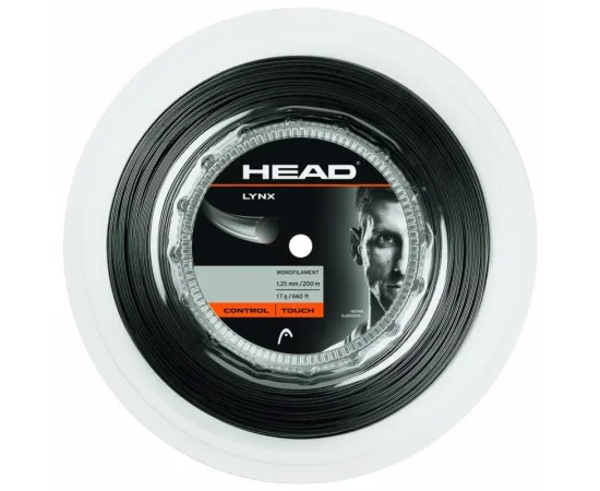 lacitesport.com - Head Lynx Anthracite 200m Cordage de tennis, Couleur: Gris