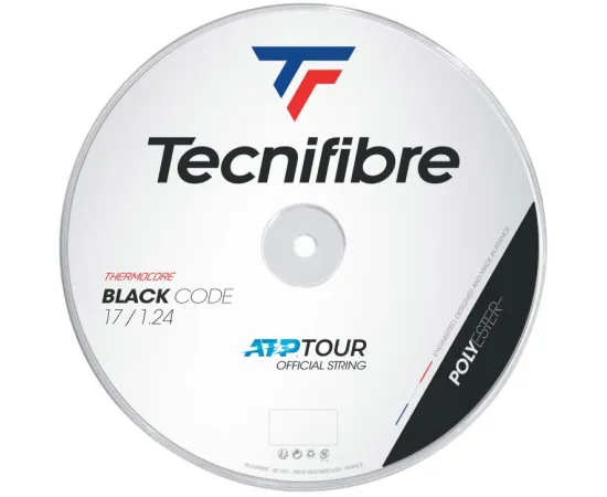 lacitesport.com - Technifibre Black Code 200m Cordage de tennis, Couleur: Noir